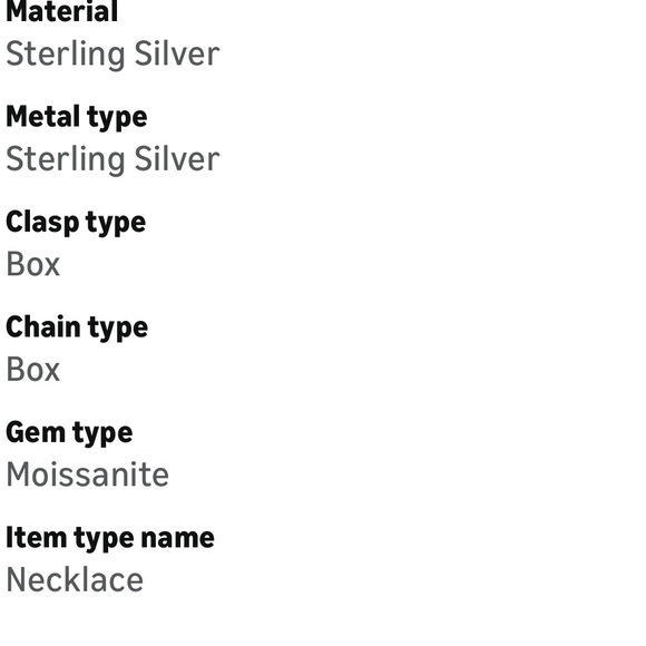 Elegant 925 Sterling Silver Cross Pendant Necklace. 925 Sterling Silver - Picture 6 of 10